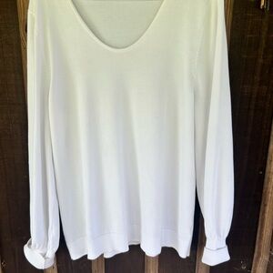 Elegant White Women's Top